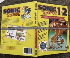 Sega Player's Guide Sonic the Hedgehog 1 2 Genesis Game Gear Custom Hardcover