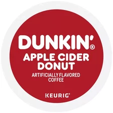 DUNKIN' DONUTS APPLE CIDER DONUT MEDIUM ROAST KCUPS 20CT