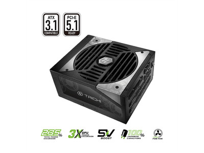 ASRock Taichi TC-1300T 1300W 80 PLUS TITANIUM & Cybenetics TITANIUM Full Modular
