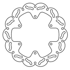 Fixed Racing Brake Disc TRW 788.04.95 for KTM 625 LC4 SC 4T 2002