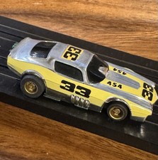 Vintage TYCO Chrome 454 Camaro Funny 33 W/ Magnum 440 Chassis. Beautiful Car 