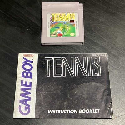 Tennis Nintendo Original Game Boy Game - Tested - Working W Manual Video Games
