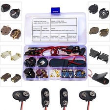 Battery Holders Assorted Kit CR2032 CR2450 CR1220 Button Coin Cell Battery H