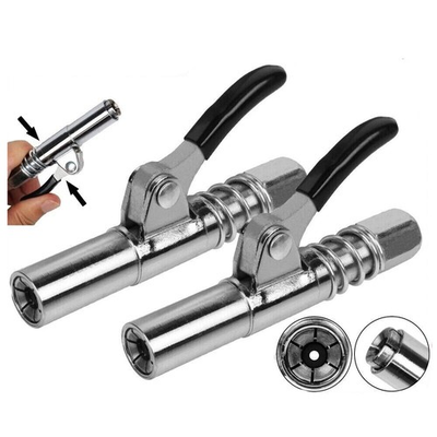 #ad #ad High Pressure Quick Release Lock Oil Injection Nozzles 2Packs Grease Gun Coupler $8.09