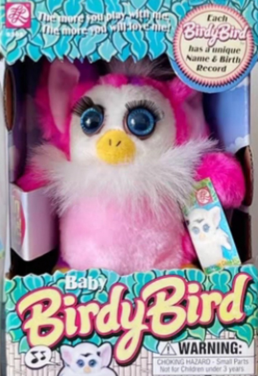 furby fake fakie clone bootleg ko knockoff mib baby birdy bird