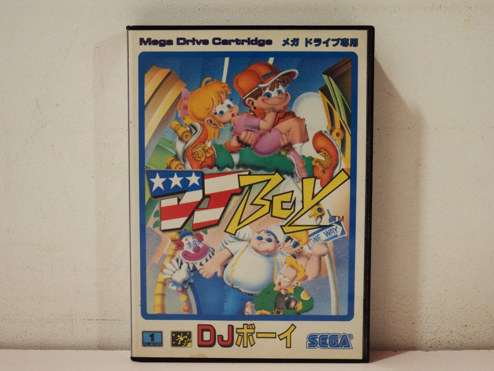 DJ Boy Sega Megadrive Japan NTSC