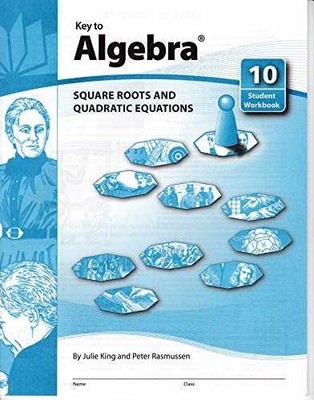 Key to Algebra, Book 10: Square - Spiral-bound, by KEY CURRICULUM - Acceptable n