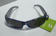 Foster Grant Kids Blue Camo Sunglasses with Dark Lenses