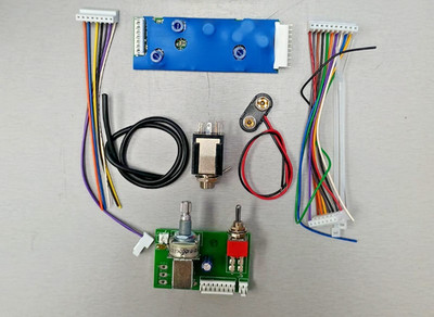 SUSTAINIAC STEALTH PRO CIRCUITRY KIT FOR FISHMAN ACTIVE WITH AUX-JS BOARD
