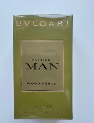 BVLGARI MAN WOOD NEROLI 100ML EAU DE PARFUM SPRAY BRAND NEW & SEALED Bulgari