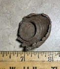 Extremely hard impact 69 Minie ball-Found Ft. Craig New Mexico, 1960's