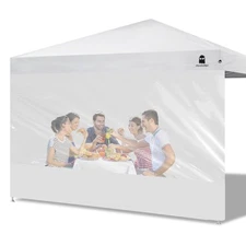 Clear Sidewall Transparent Canopy Walls Canopy Side Wall for 10x10 Pop Up Can...