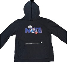 Nike Space Jam Bugs Bunny Hoodie Size Youth XL. That s All Folks Dri Fit