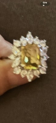 Beautiful Ring Cubic, Sacony, And A Gorgeous Yellowstone Larger In And Its 8