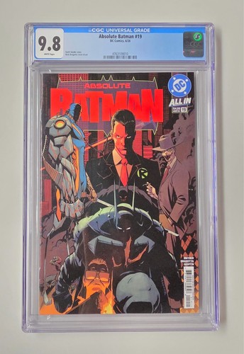Absolute Batman #19 CGC 9.8 New Slab - First Printing