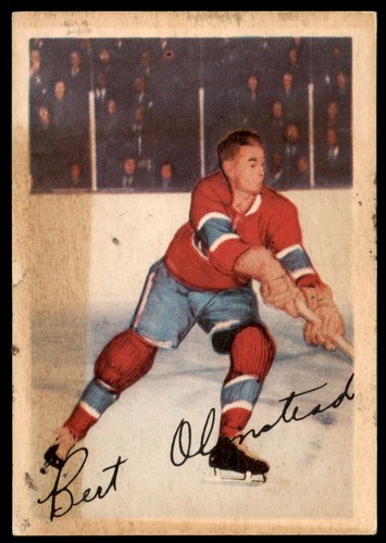 Bert Olmstead #19 card