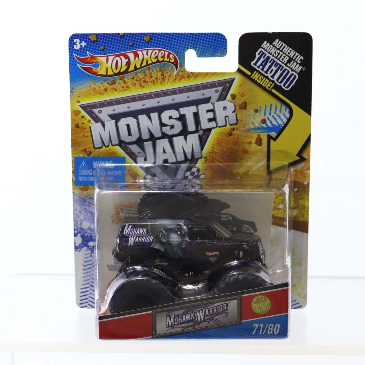 Hot Wheels Monster Jam Mohawk Warrior 71/80 New NIP 2010 | eBay