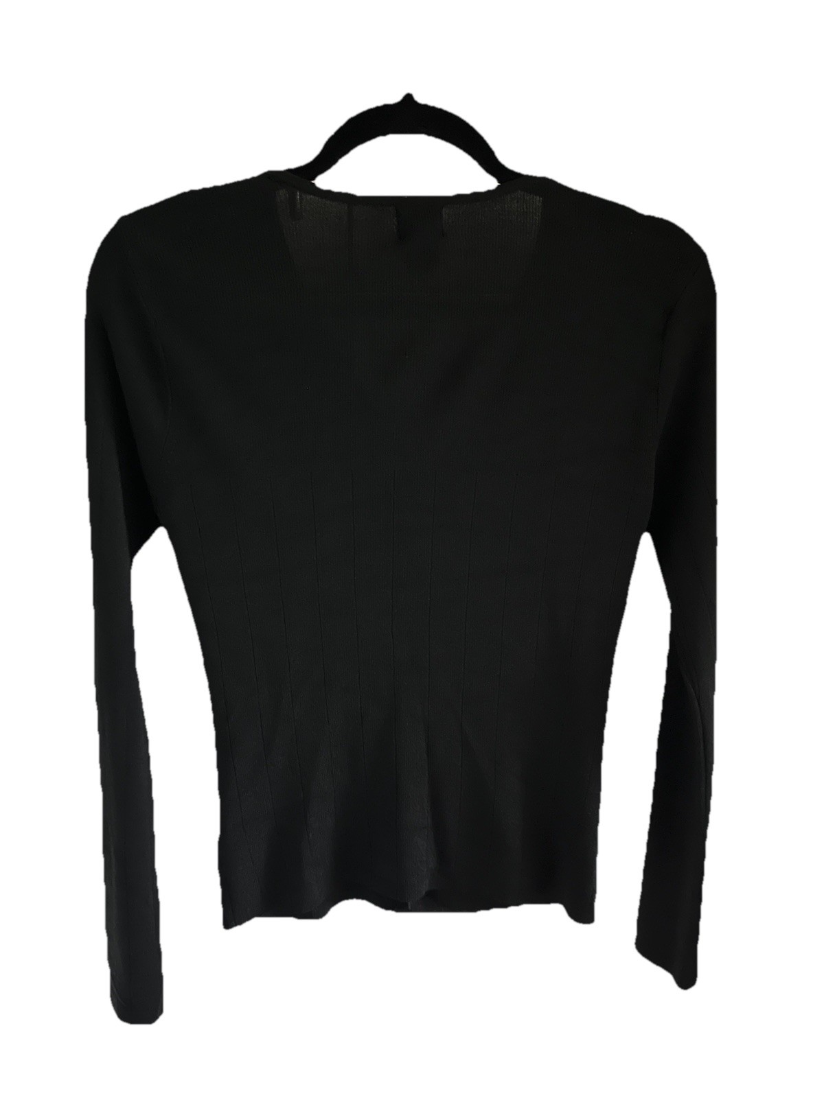 Finity Studio Petites Black Button Up Cardigan Sw… - image 4