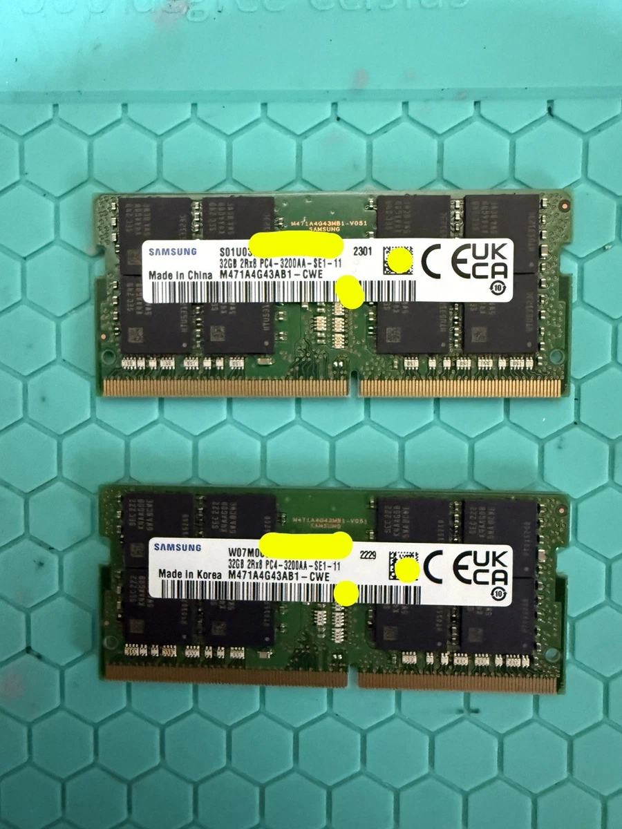 Samsung DDR4 SDRAM 64 GB Total Capacity Memory (RAM) for sale | eBay