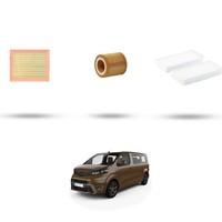 Hoffcar Set Service - 3 Filter FüR Toyota Proace Ii 1.5 D-4D 100 75Kw Von 2019