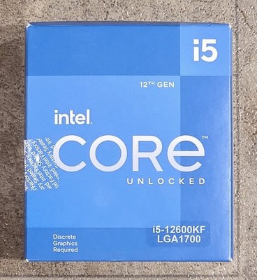 Intel Core i5-12600KF Unlocked 10-Core Desktop Processor 12th Generation NEW