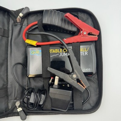 QuipAll PCAJS400 Multi Function Jump Starter Portable Power Charge-All w/ Case