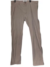 Mountain Khakis Pants Mens 37x31 Khaki Slim Tailored Fit Stretch Chino Casual