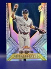 2000 Topps Finest - Counterparts Derek Jeter, Alfonso Soriano #273 Refractor
