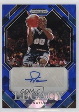 2024 Panini Prizm Draft Picks Legacy Signatures Blue Ice 7/75 Tony Delk Auto 8d2