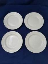 RARE! SET OF 4 Steelite International "ALBALITE" England " Bread Plates 6 1/2"