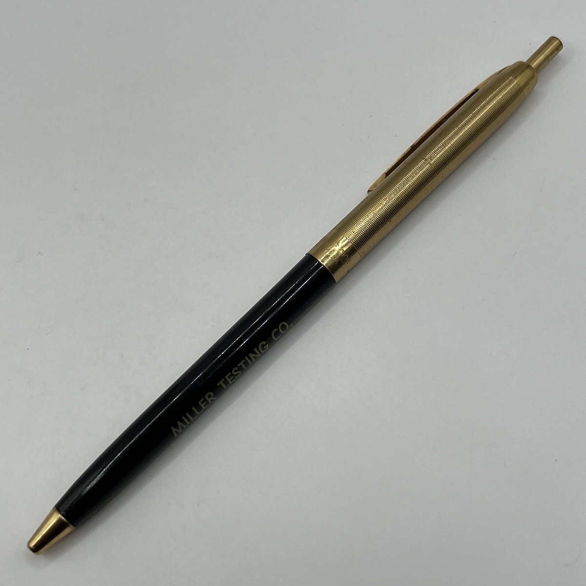 VTG c1960 Ballpoint Pen MILLER TESTING CO. Great Bend Kansas VTG c1960 Ballpoint Pen MILLER TESTING CO. Great Bend Kansas