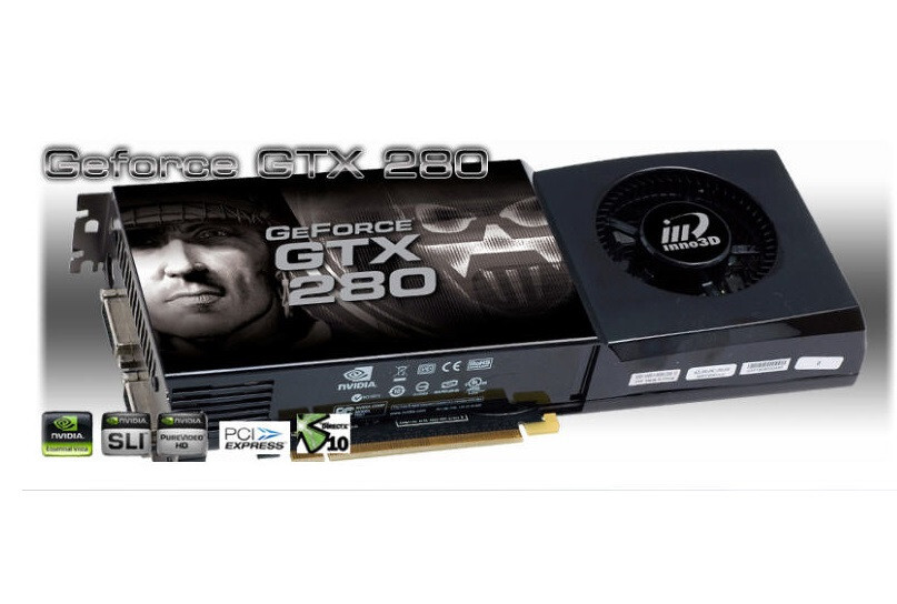 Nvidia 280 Inno3D Nvidia GeForce GTX 280, 1 GB GDDR3, 512 bit, Dual DVI, HDTV ...
