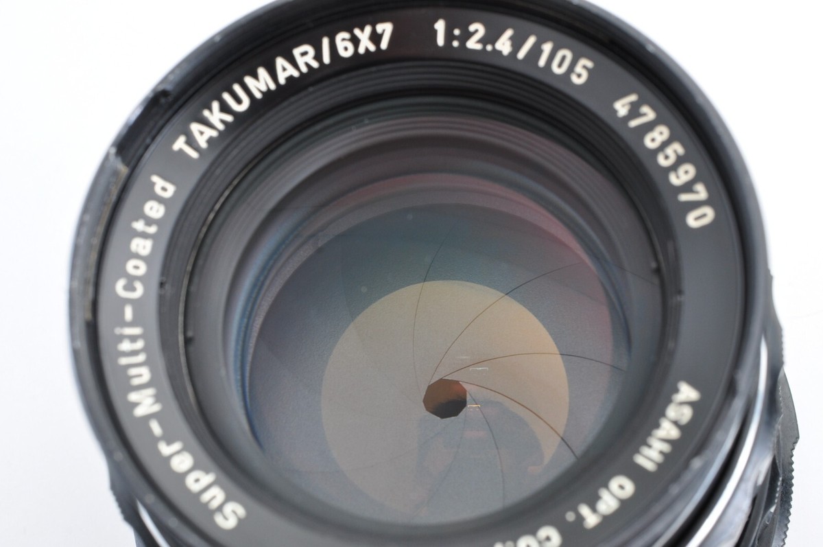 Pentax SMC TAKUMAR 6x7 105mm f2.4 MF Lens for 6x7 67 II Pentax SMC TAKUMAR 6x7 105mm f2.4 MF Lens for 6x7 67 II