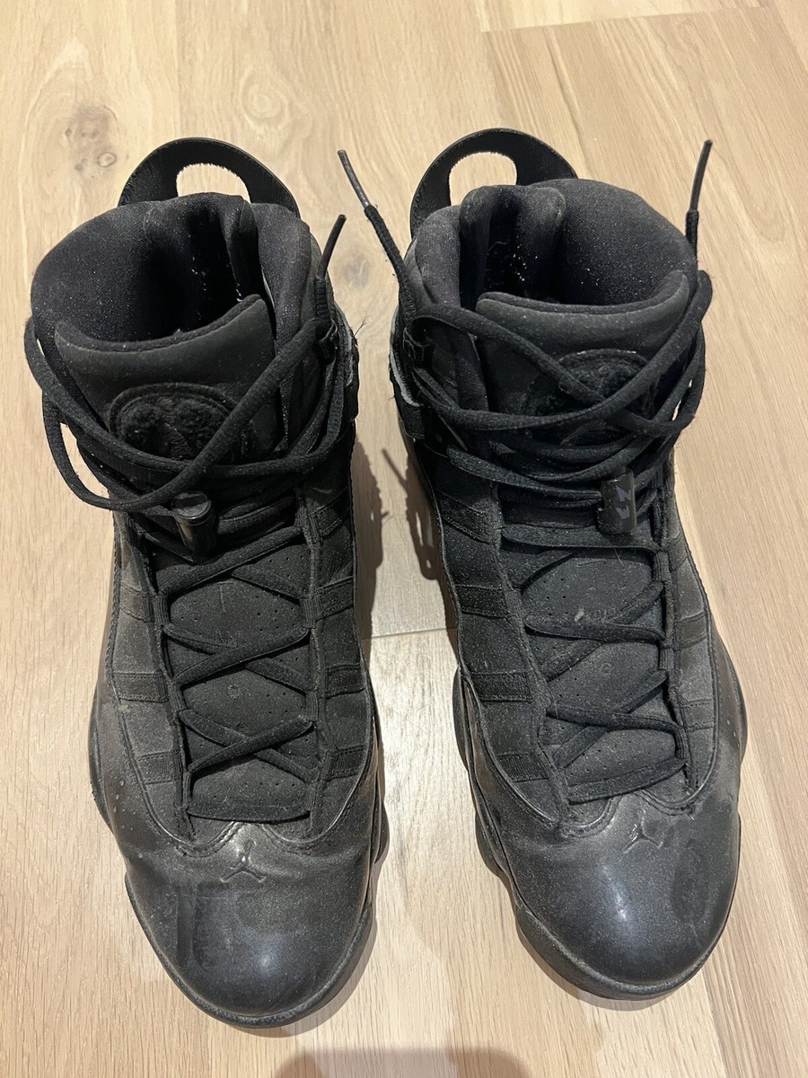 jordan 6 rings black dark charcoal