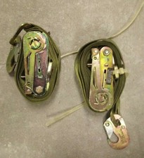 2X - Military Grade Ratchet Tie Down Straps, 1.75" x 10' with Snap Hooks 57282