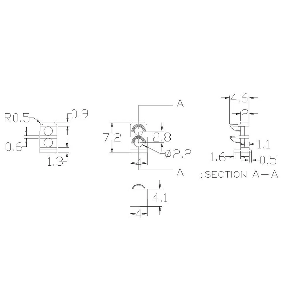 10 sets Target Face With Red Green LEDs Railway Dwarf Signal N Z Scale 2 Aspects - Image 4 of 4