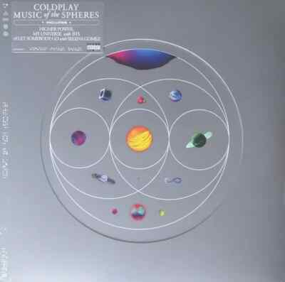 COLDPLAY MUSIC OF THE SPHERES INFINITY STATION EDITION VINYL LP BRAND NEW SEALED