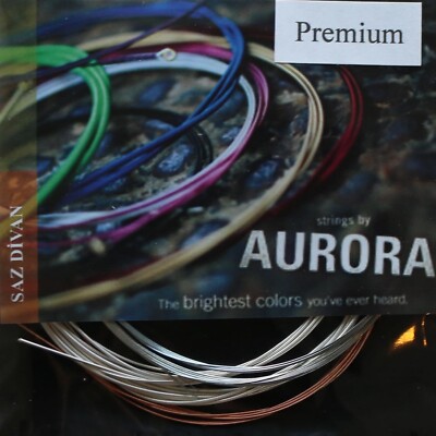 Premium Divan Baglama Saz Strings Musical Instrument AUR-304D By Aurora