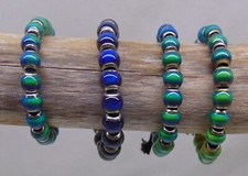 Lot 50 MOOD BEADS ~ Mirage 6mm Round ~ Thermo-Sensitive Liquid ~ COLORS CHANGE !