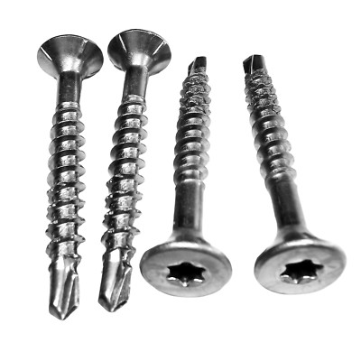 Spanplattenschrauben TORX  Edelstahl mit Bohrspitze VA DIN 9044 Holzschrauben 