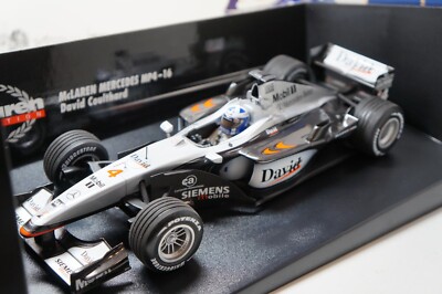 MINICHAMPS 1 18 McLaren MERCEDES Mp4-16 David Coulthard 2001 for