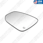 Left Driver Side Mirror Glass Heated 879610E130 For Toyota Highlander 2014-2019