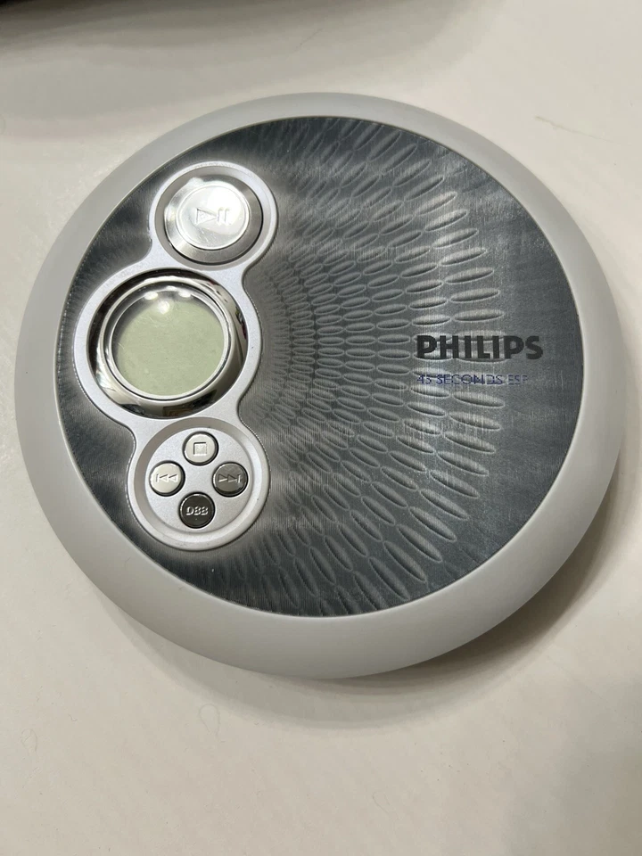 Reproductor de CD retro Philips AX2411/17 45 segundos ESP+ estuche+ 30 discos leer para más detalles Foto 2 de 4