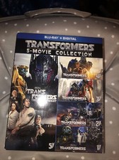 Transformers 5 Movie Collection Extra Disc Limited Edition Steelbook Blu Ray