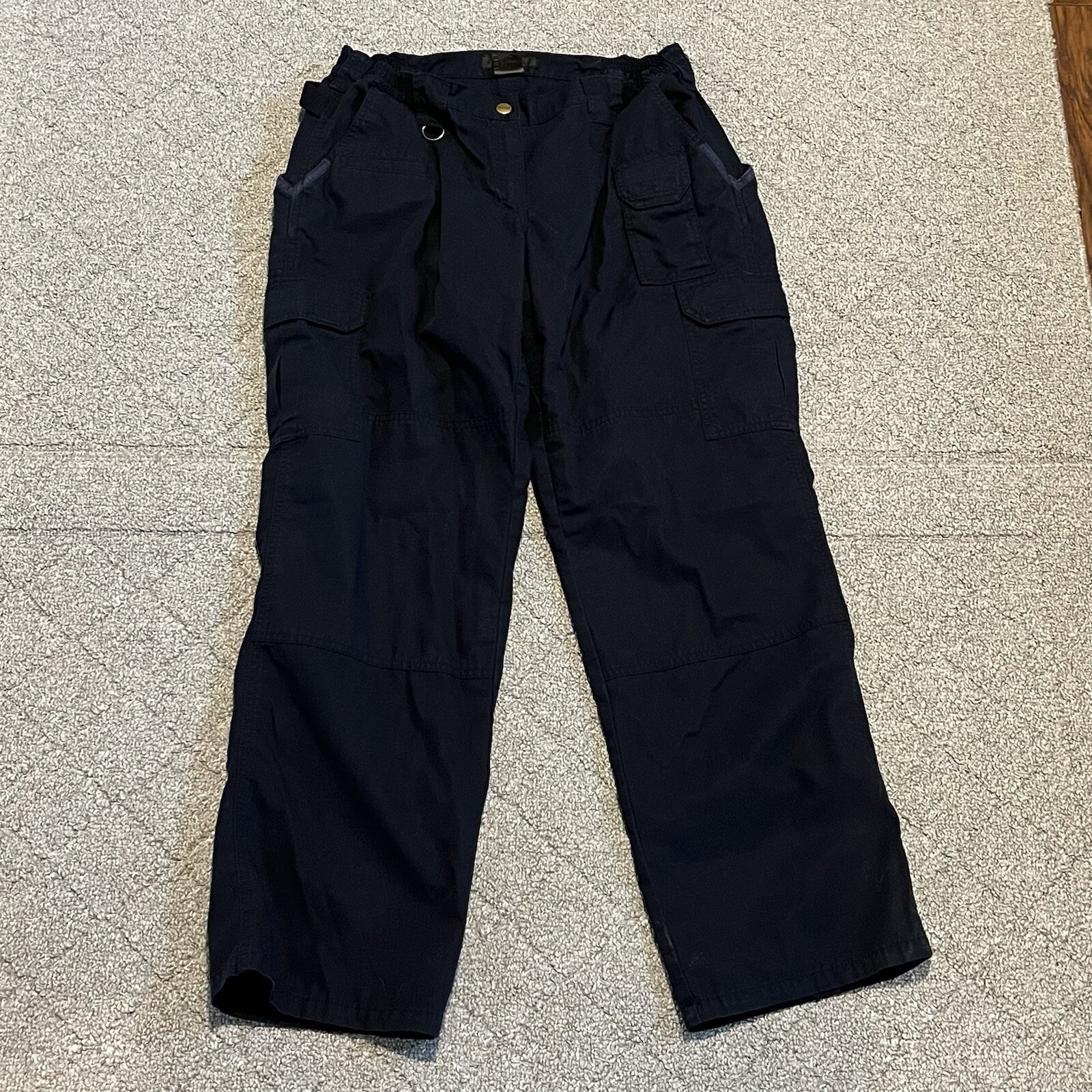 5.11 Tactical Pants Womens 14 Blue Workwear EMT Pockets Cargo Rip Stop Work