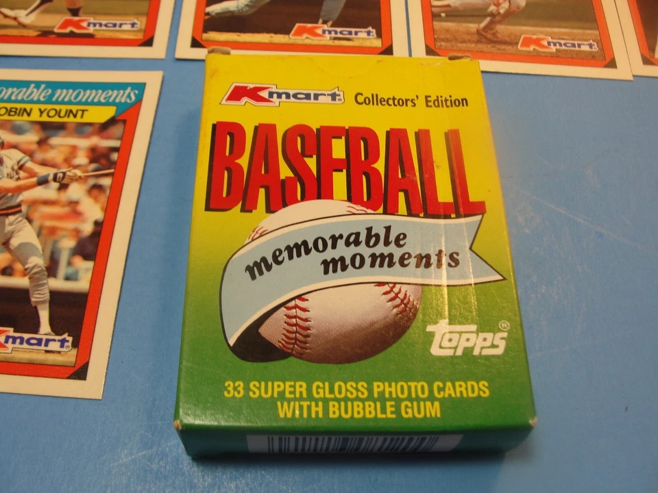 1988 Topps Kmart Memorable Moment,12 Flur Of Bauerntruhe IN Das 33 Karte - Bild 4 von 4