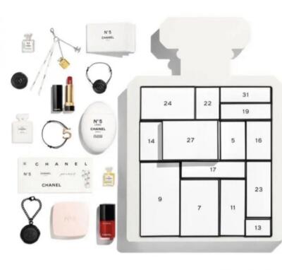 シャネル CHANEL アドベントカレンダー No.5 箱&本体&内箱 Chanel Paris Limited Edition The Advent Calendar 100th ANNIVERSARY