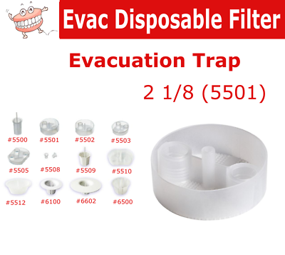 5501 Disposable Evacuation Suction Traps – Compatible with A-dec Dental Units - PlastCare USA