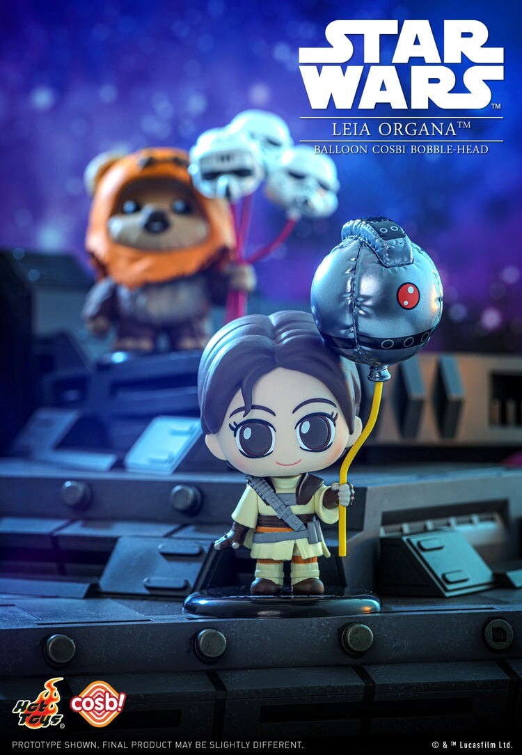 Hot Toys Star Wars Balloon Cosbi Bobble-Head Collection Figure Set
