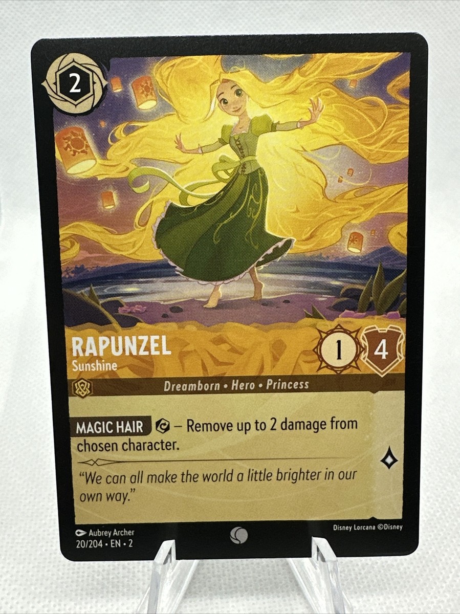 Rapunzel Sunshine 20/204 Rise of the Floodborn Disney Lorcana | eBay